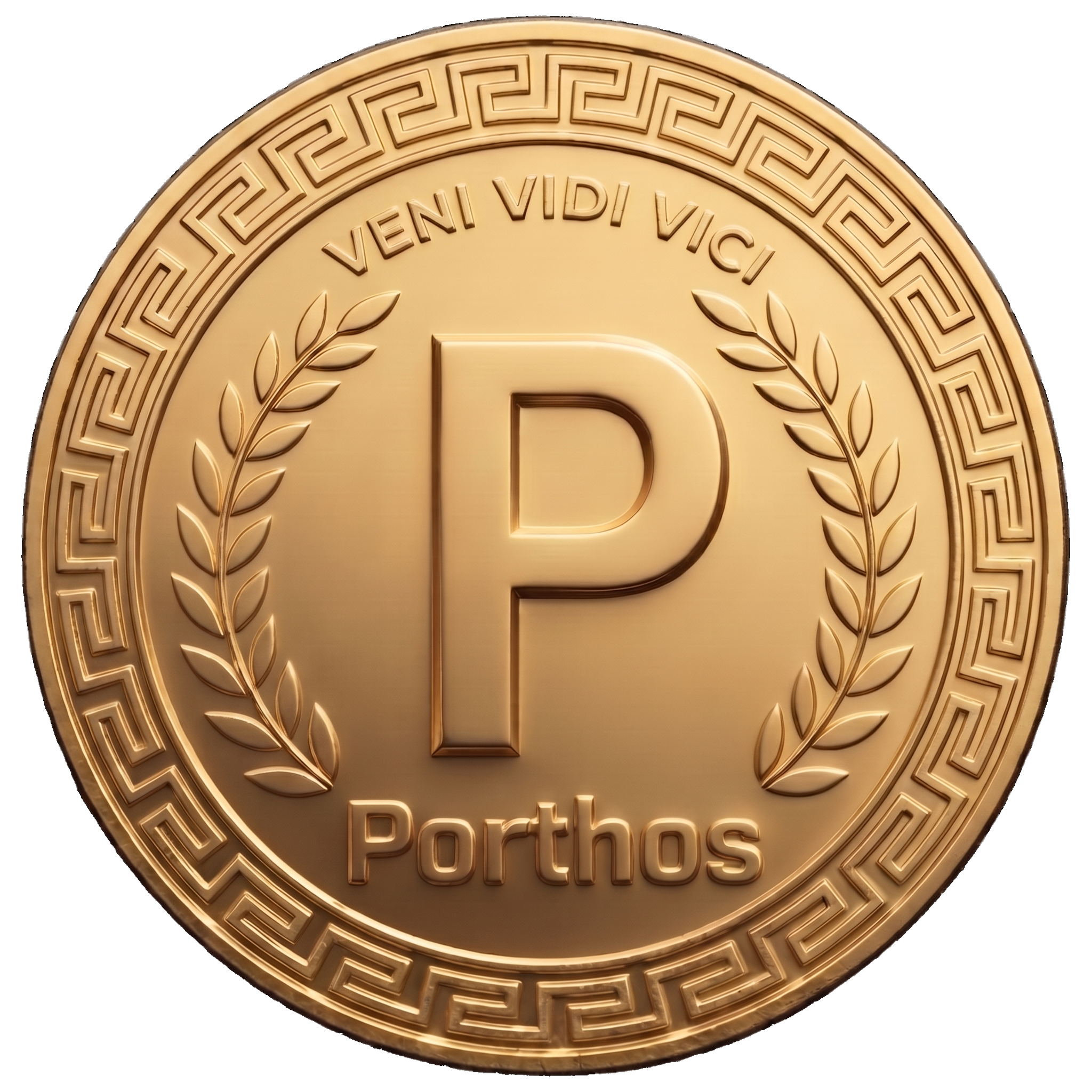 Porthos coin — front face